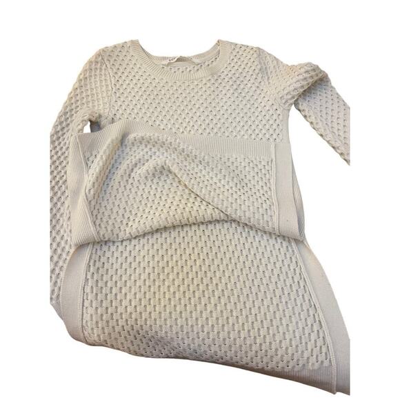 Athleta Sweaters | Athleta Thermal Wool Blend Honeycomb Sweater - Picture 12 of 13